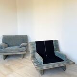 Fauteuil Grand Post Moderne des années 1980