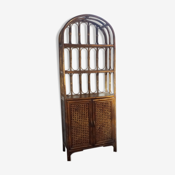 rattan shelf