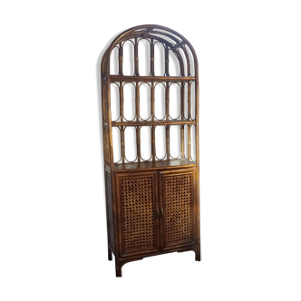 rattan shelf
