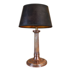 Lampe en cuivre, câble