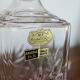 Carafe à whisky en cristal de Paris