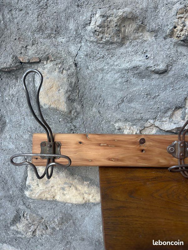 Vintage coat rack hooks