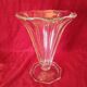 Vase en verre art deco