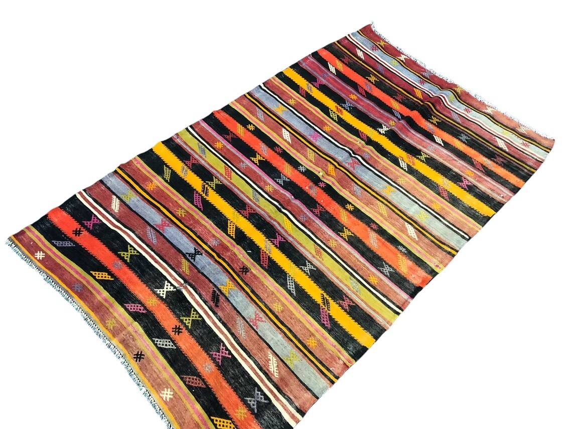 Vintage Anatolian Kilim Rug