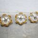Vintage lotus flower pendant lamp