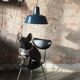 Vintage industrial factory ceiling lamp from wikasy a23, 1960s