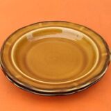 2 polylobed soup plates In the Haute-de-Provence earthenware style