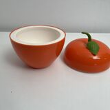 Vintage apple-shaped ice cube bucket