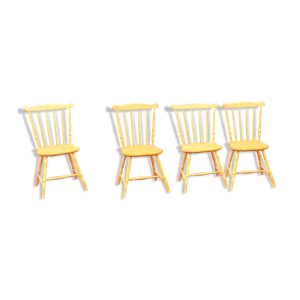 ensemble de 4 chaises