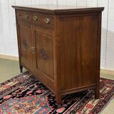 English buffet from the late 19th century in walnut.