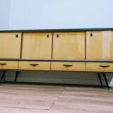 Vintage Scandinavian wooden sideboard
