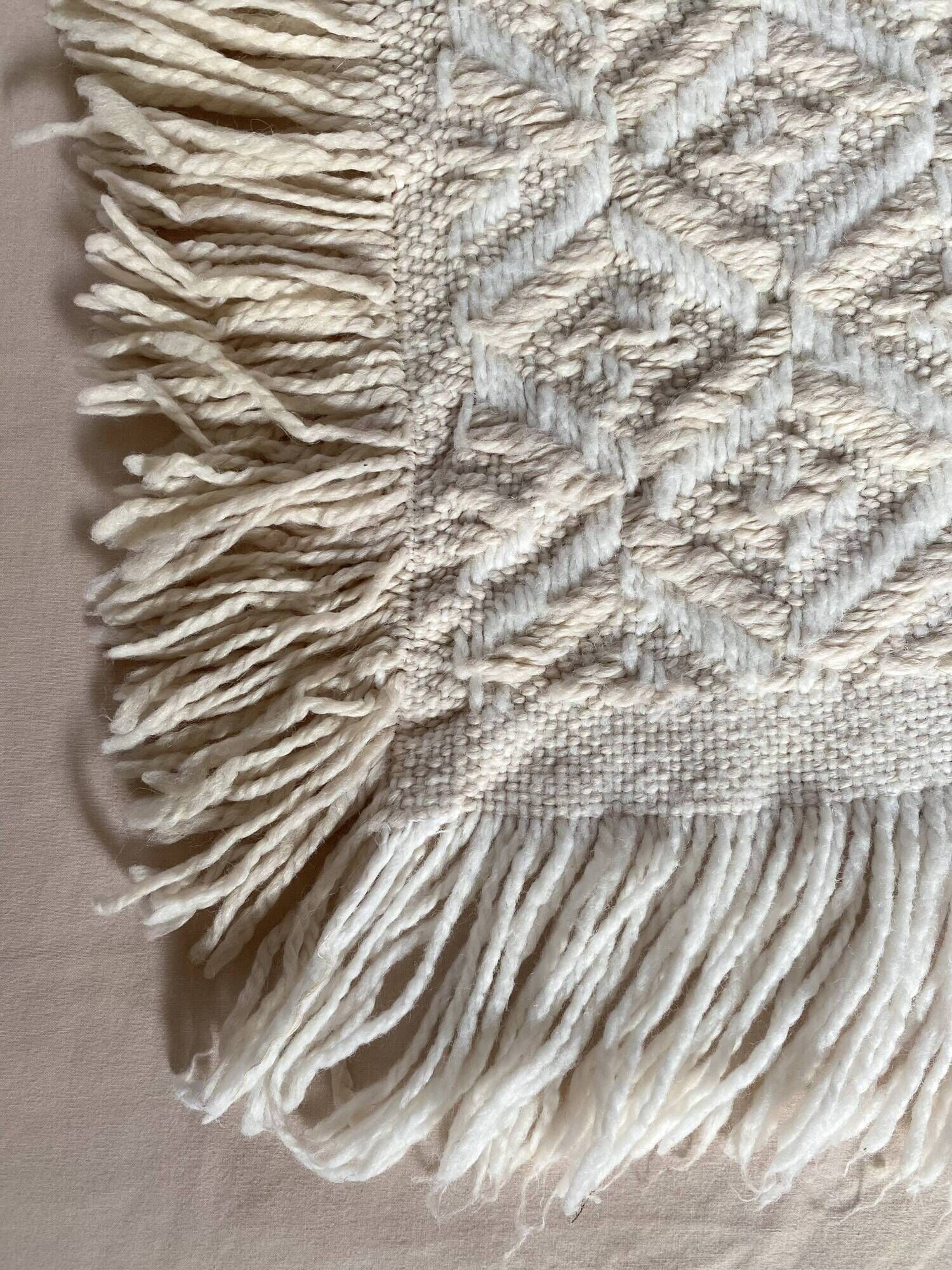 Couvre-lit à franges