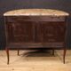 20th Century French Louis XVI Style Half-Moon Commode