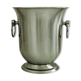 Vintage french stylish inox guy degrenne champagne wine cooler ice bucket