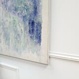 Blue and green table