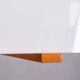 Vintage Space Age Italian Orange Metal and Acrylic Glass Floor Lamp, 1970s