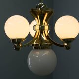 Art Deco Chandelier by Gocar, 1910s, Restored