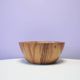 Grand bol en bois vintage