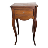 Louis XV style bedside table in solid wood