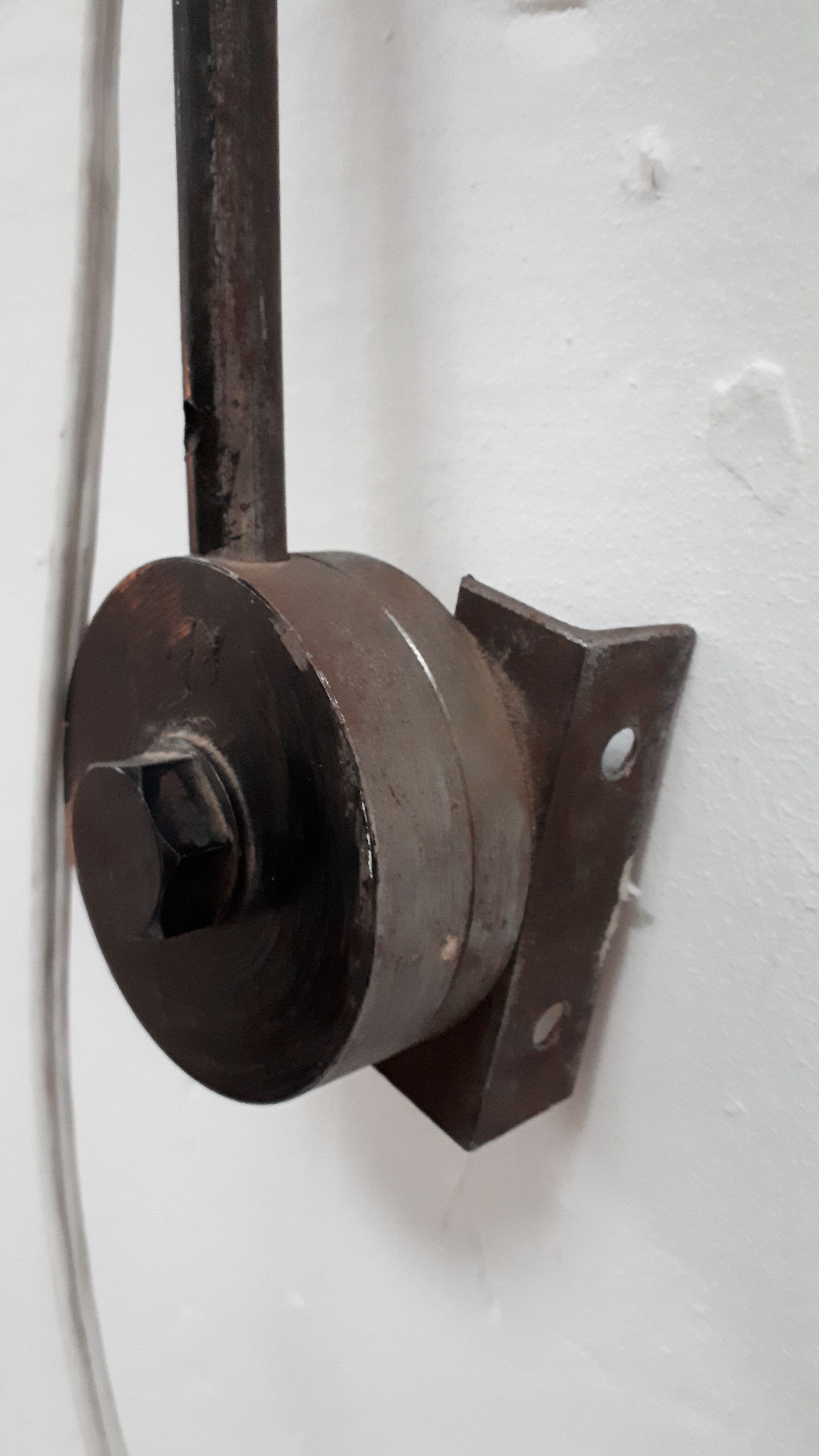 Wall light  gallows industrial vintage 1950