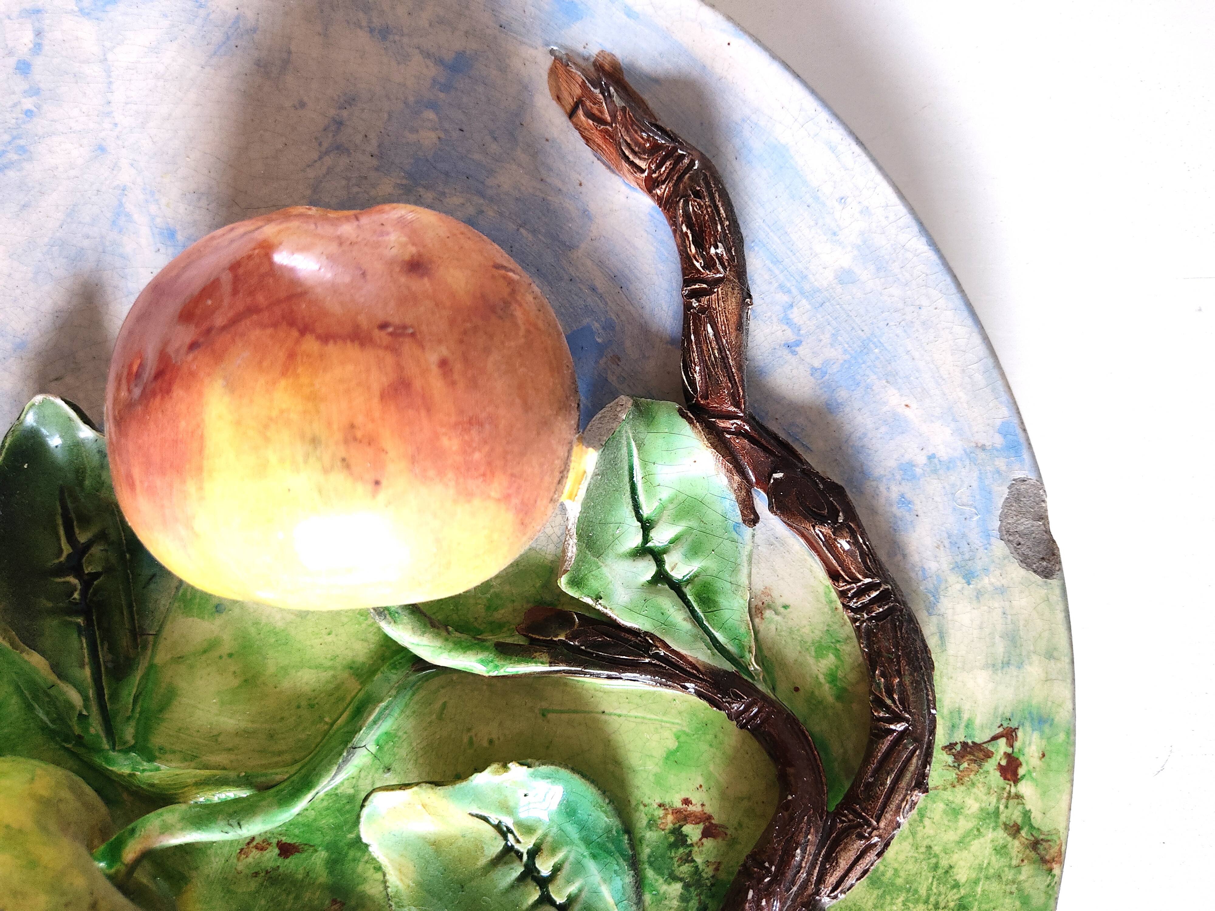 Longchamp embossed fruit plate