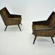 Paire de fauteuils des années 1950, Tchécoslovaquie