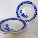 3 vintage deep plates 220638