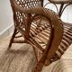 Fauteuil Chaise d’enfant  en rotin