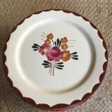 Série de 8 assiettes à dessert