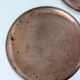Set of 6 Vintage MCM Multicoloured Enamel on Copper Coasters from the 60s