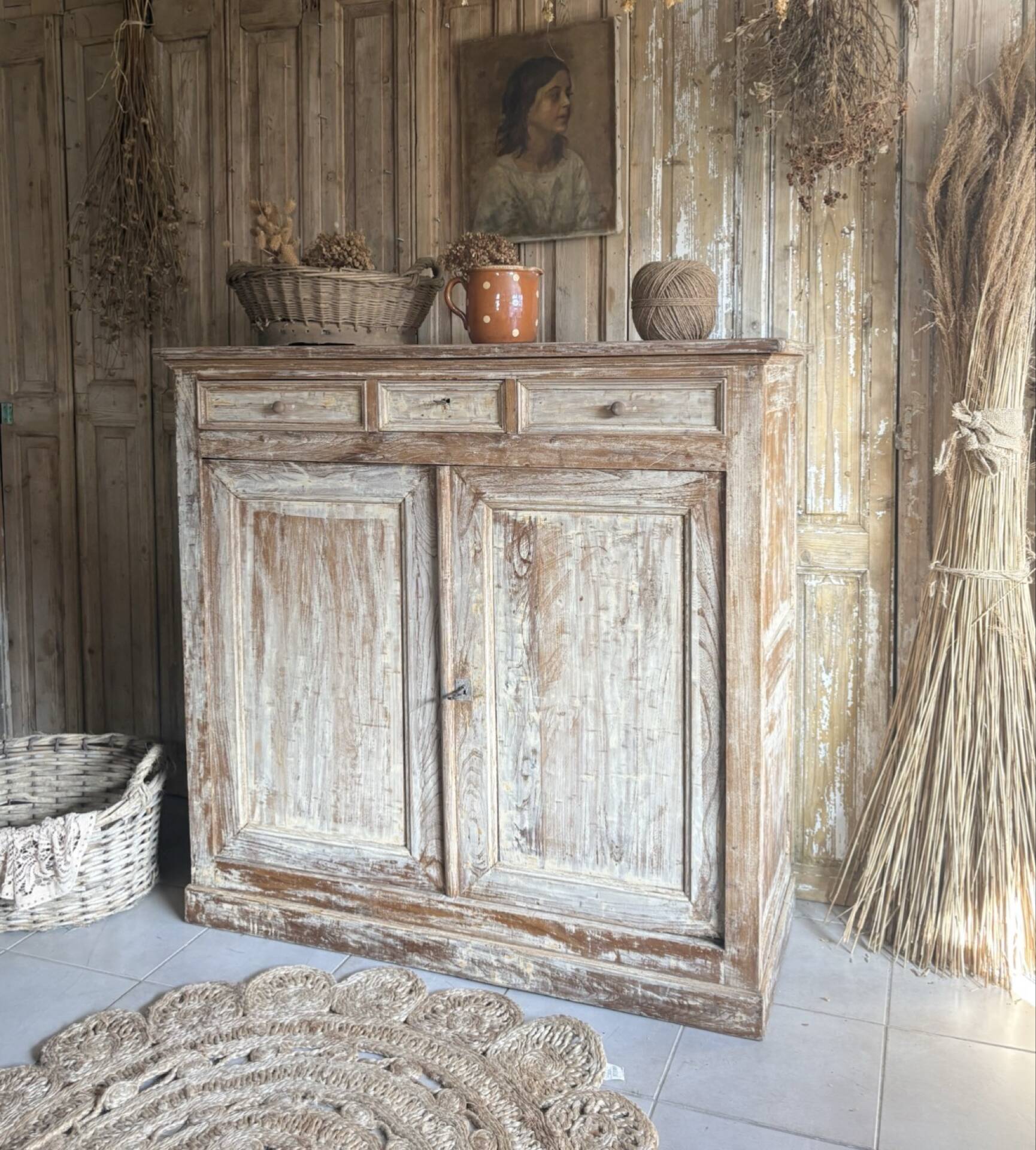 Old Parisian sideboard