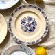 8 assiettes anciennes dépareillées en faïence