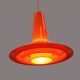 Danish Plastic Design Pendant - Bent Karlby - Schroder Kemi - space age