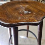 Set of 2 vintage bar stools