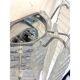 Set of Two Contemporary Opalino Strips “Listelli” Murano Glass Wall Sconces
