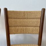Pair of mulched chairs