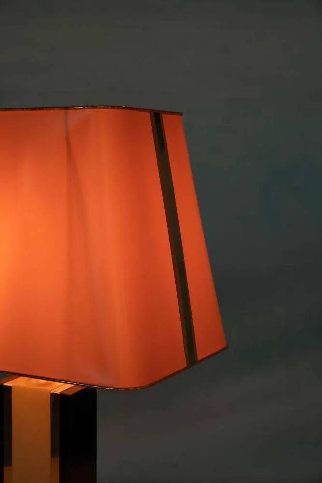 Lampe de table Regency de style hôtel vintage des années 70