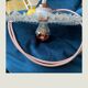 Baladeuse vintage blanche et rose