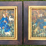 Painting Contemporary Art - Gentleman and the animals of the forest