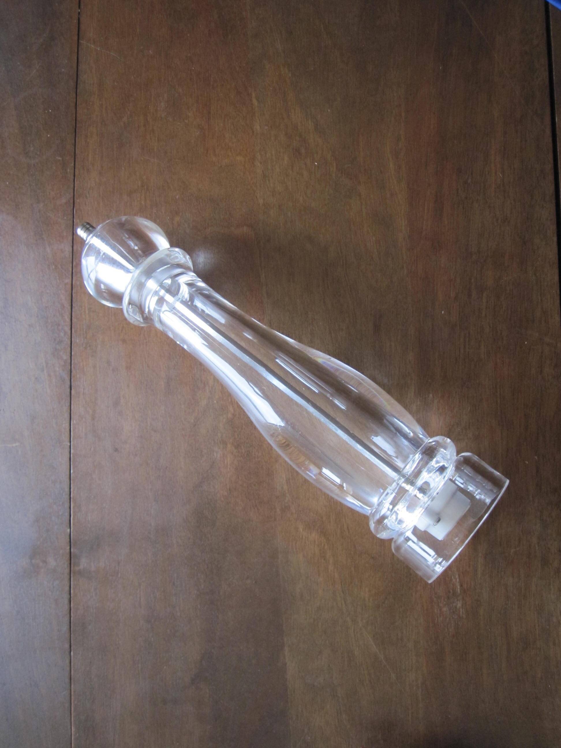 Trudeau Clear Acrylic Salt Mill, 32cm
