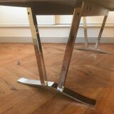 Coffee table style Bernard Rohne vintage 1980