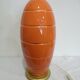 Vintage longwy earthenware lamp