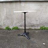 Cast and marble bistro table