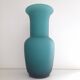 Grand vase en verre de Murano satiné vert