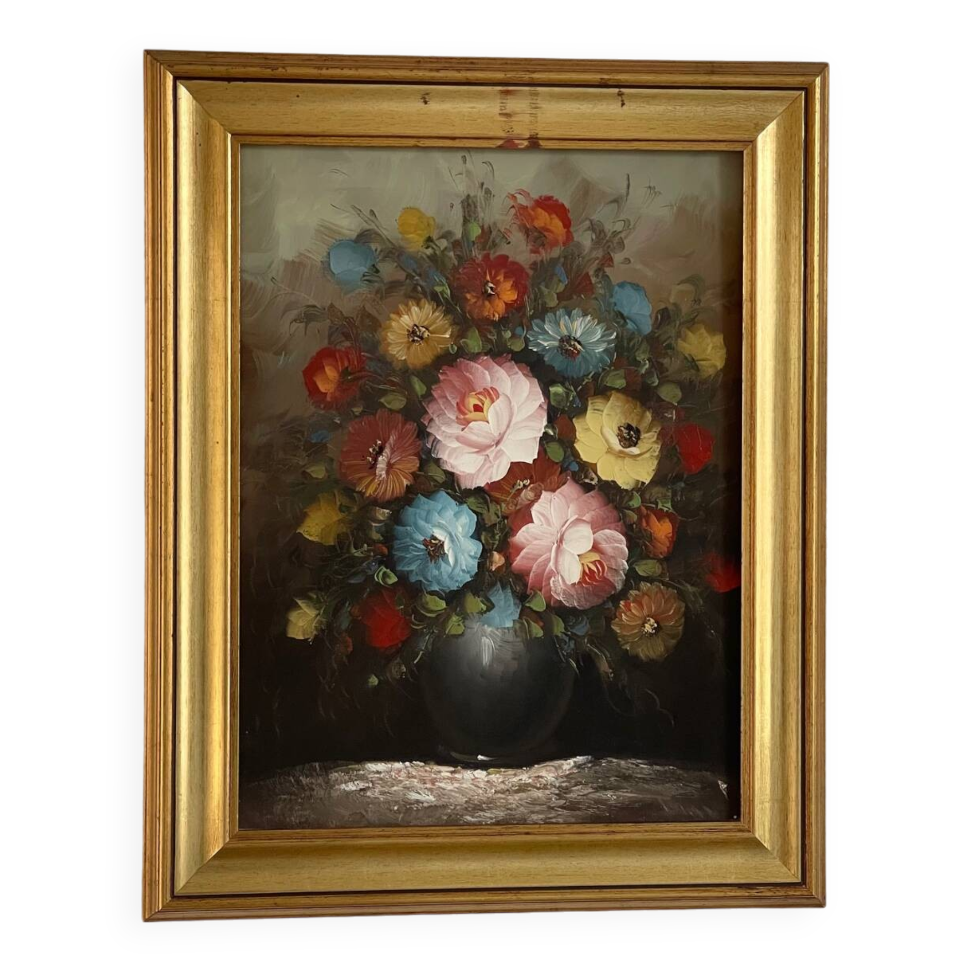 Nature morte sur toile