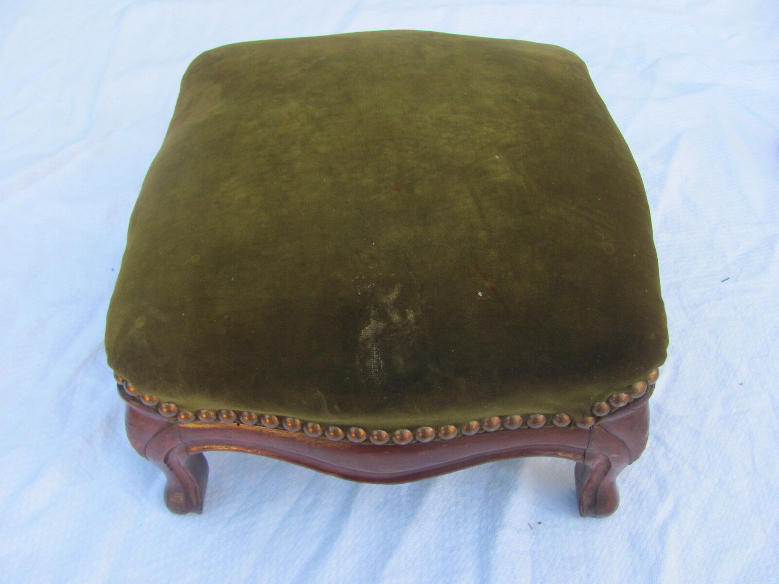 Stool foot rest style Louis XV