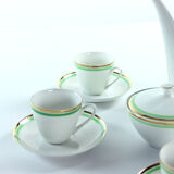 Mid Centtury Porcelain Coffee Set, Czechoslovakia 1954