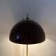 Vintage Mushroom table lamp with gold metal base , 1970s