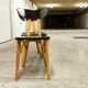Set of 6 restored Luterma "banana" chairs