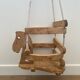 Wooden children's swing